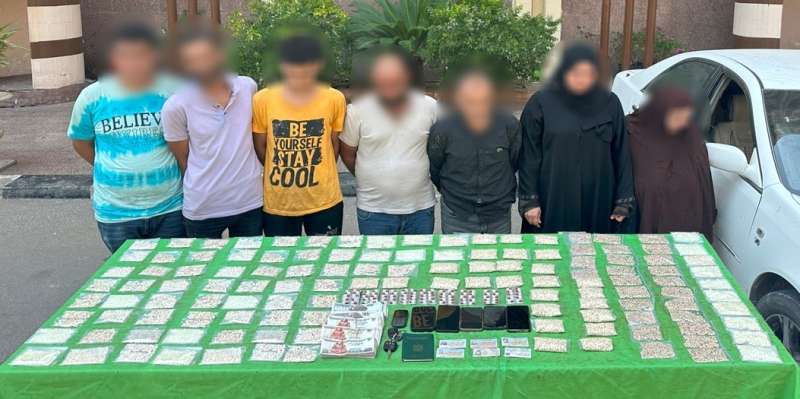 إحباط محاولة تهريب 200 ألف قرص مخدر لعقار الكبتاجون لخارج البلاد