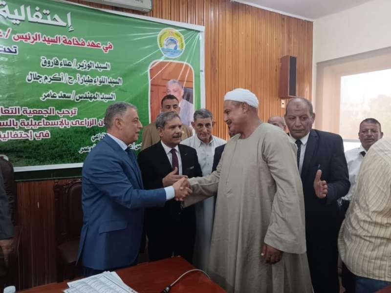 محافظ الإسماعيلية يشهد احتفالية عيد الفلاح الثاني والسبعين