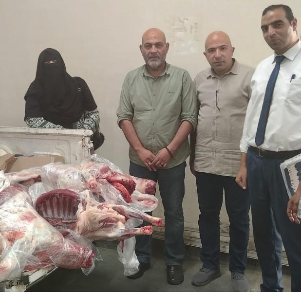 بيطري المنوفية يضبط أربع ذبائح ضأن مذبوحة خارج المجازر وغير صالحة للاستهلاك الآدمى بالسادات