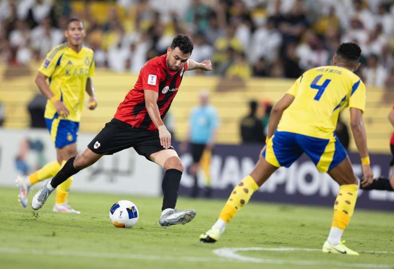 النصر يتغلب على الريان بثنائية في وجود تريزيجيه بأبطال آسيا