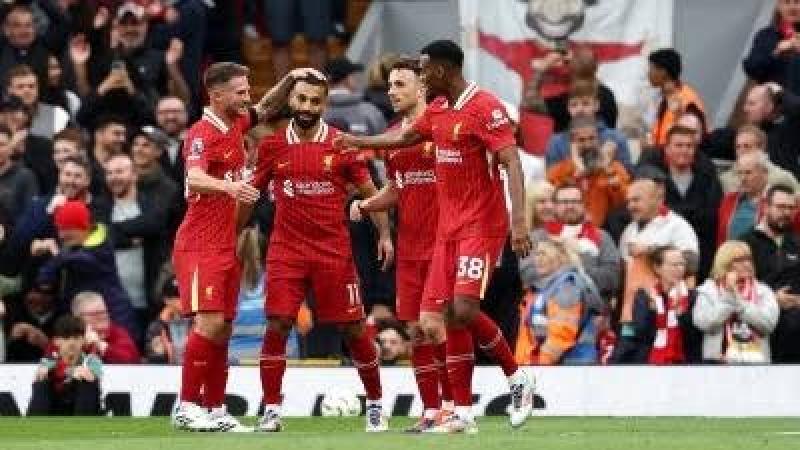 ليفربول يسجل هدف التقدم أمام كريستال بالاس في الدوري الإنجليزي