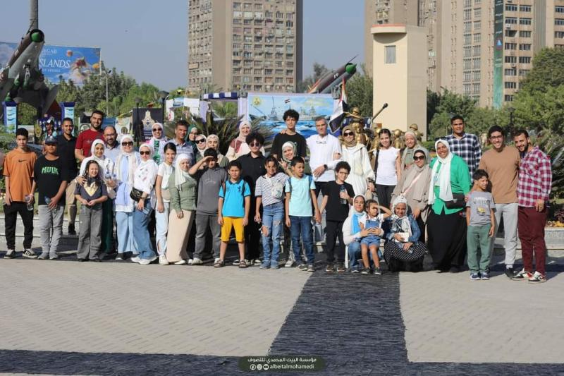 نشاط مكثف للبيت المحمدي للتصوف...زيارة لبانوراما حرب أكتوبر للاحتفال بالنصر وتعزيز  قيم الانتماء الوطني عند الشباب والأطفال