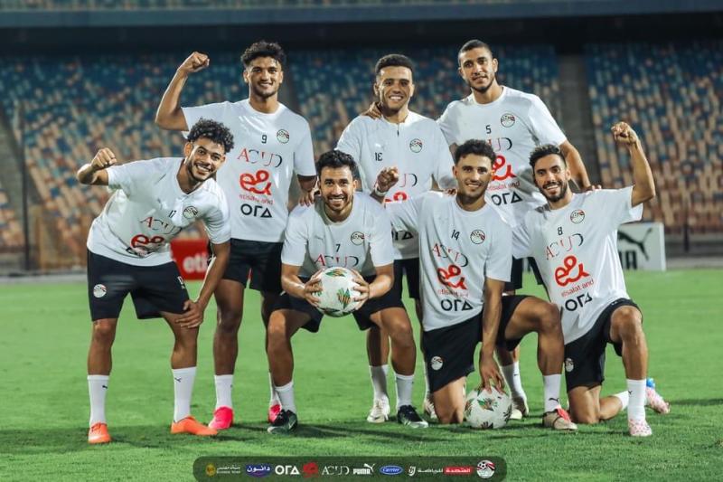 منتخب مصر يخوض أولى تدريباته باستاد القاهرة استعدادا لمباراتي موريتانيا