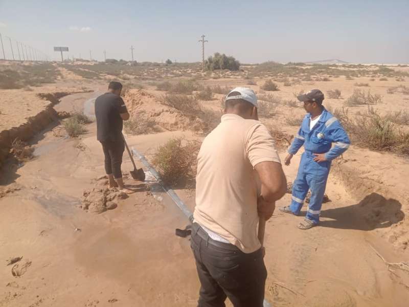 مياه القناة: أصلحنا الأعطال المفاجئة في وقت قياسي بعدة مناطق مختلفة