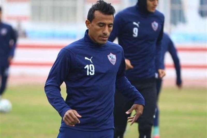 عبد الشافي يواصل التأهيل على هامش مران الزمالك