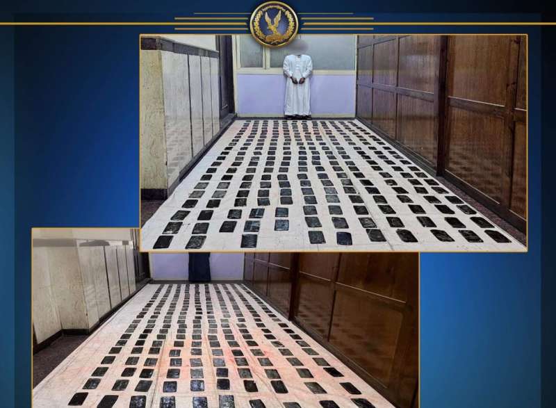 ضبط 4 عاطلين بحوزتهم مواد مخدرة قيمتها 4.5 مليون جنيه
