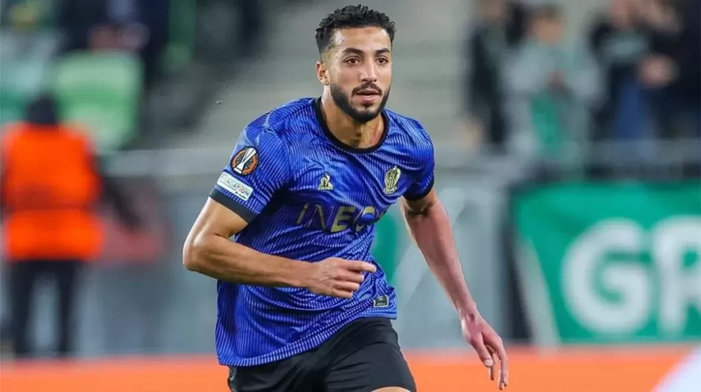 محمد عبد المنعم أساسياً في تشكيل نيس أمام موناكو بالدوري الفرنسي