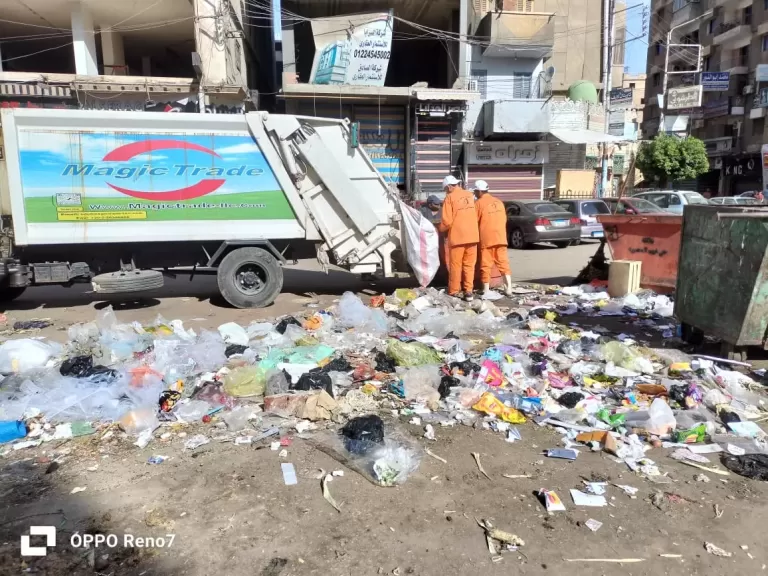 رفع 680 طن مخلفات بلدية خلال حملة نظافة بالدقهلية