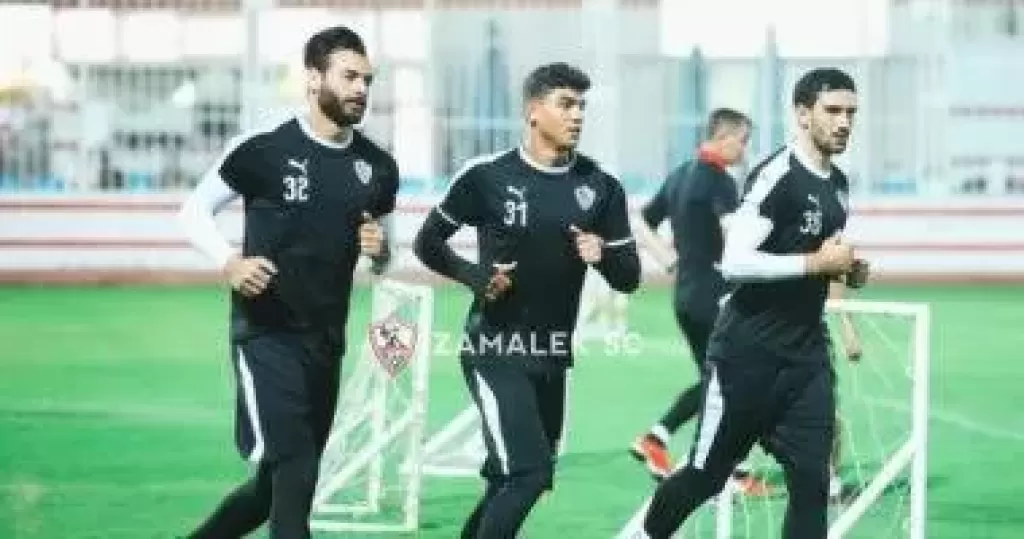 تدريبات قوية لثلاثي حراس مرمي الزمالك في مران اليوم