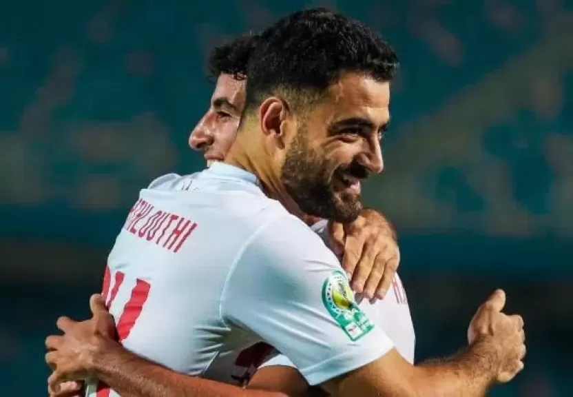 طبيب الزمالك: إصابة حمزة المثلوثي بكدمة في القفص الصدري