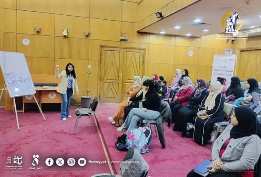 ”ورشة تدريبية لتعزيز مهارات المرأة في الرسم على الجلد والخياطة ضمن مشروع مناهضة العنف ضد المرأة”