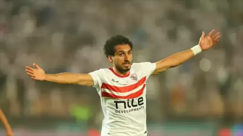 أحمد حمدي يؤدي تدريبات تأهيلية على هامش مران الزمالك