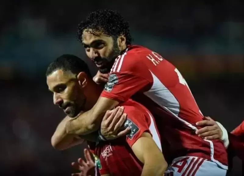 حسين الشحات يسجل رابع أهداف الأهلي أمام حرس الحدود