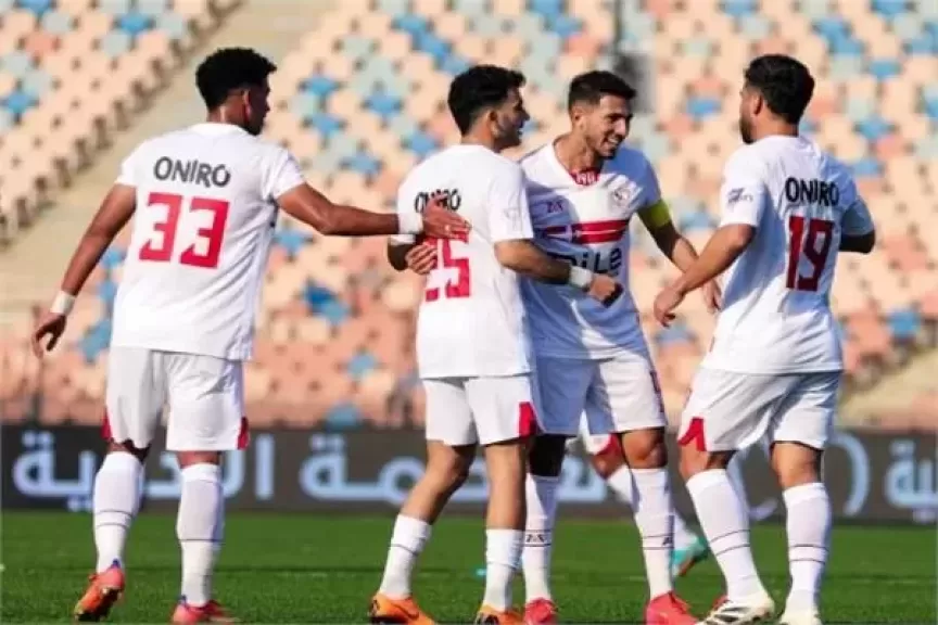 الزمالك يسجل هدف التقدم ضد إنيمبا النيجيري بكأس الكونفدرالية