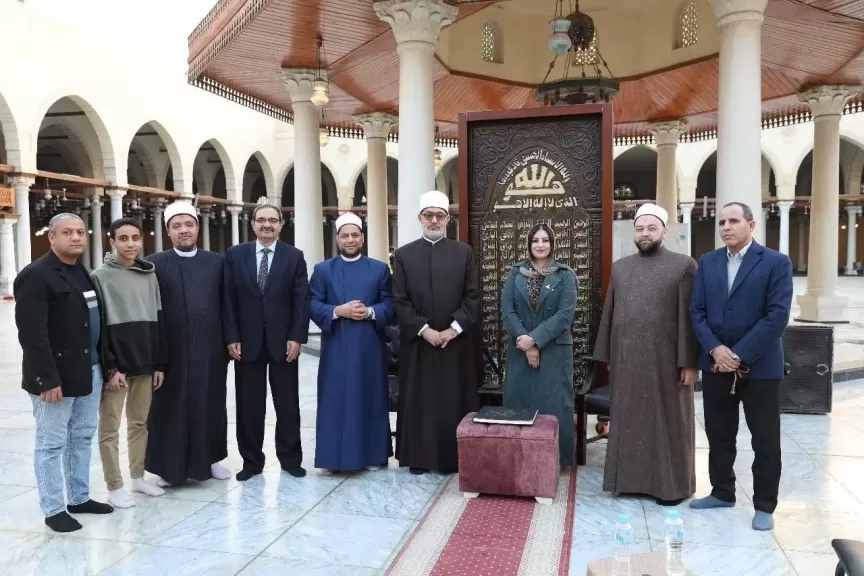 مفتي الجمهورية ضيف شرف صالون الحداد الثقافي في نقاش حول دور الفتوى في تحصين الأفكار