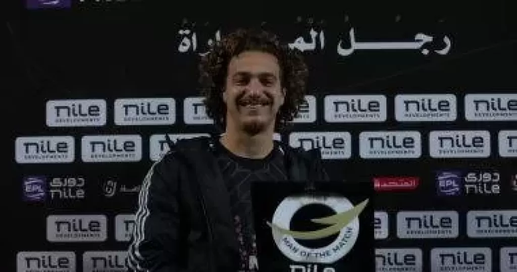 ياسين الملاح أفضل لاعب فى مباراة الإسماعيلى وفاركو