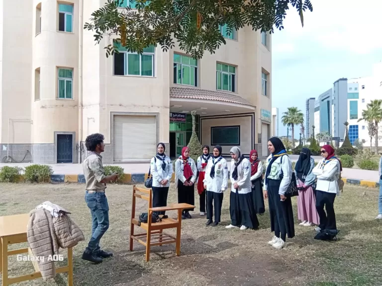 جامعة كفر الشيخ تنظم دورة تنمية وصقل المهارات الكشفيه والإرشادية لجوالي وجوالات الجامعة