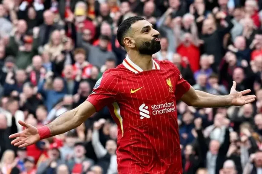 محمد صلاح رجل مباراة ليفربول ضد ساوثهامبتون بالدورى الإنجليزي