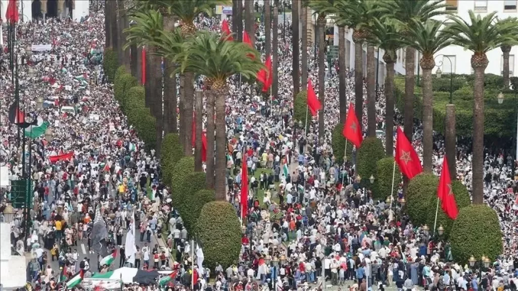 المغرب بريطانيا فرنسا.. مظاهرات ضد الاحتلال لوقف العدوان على غزة