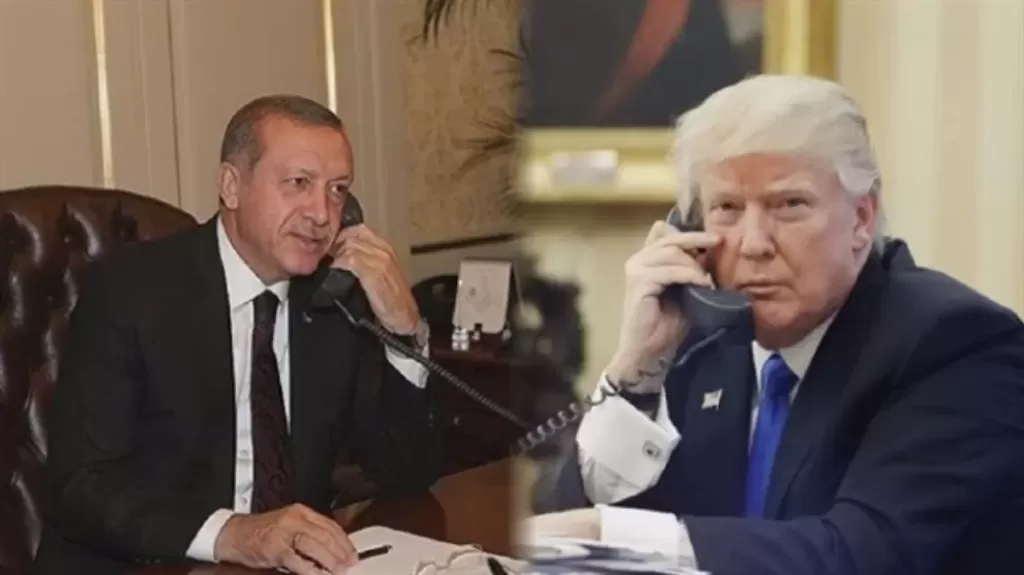 ترامب : أتطلع للعمل مع الرئيس أردوغان من أجل إنهاء الحرب