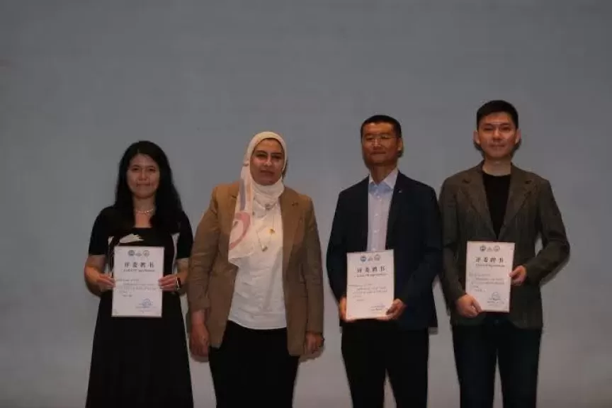 فوز جامعة عين شمس بالمركز الأول في المسابقة الدولية للغة الصينية...صور