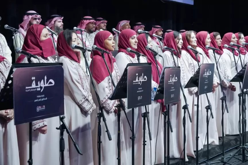 كورال طويق للموسيقى العربية يستلهم الموروث الموسيقي الغنائي في أمسية فنية بجامعة الملك سعود