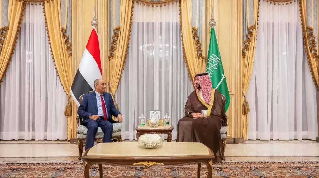 وزير الدفاع السعودي يلتقي رئيس وزراء اليمن