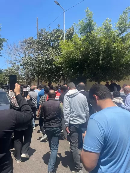 تشييع جثمان الفنان الراحل نعيم عيسى لمقابر العائلة بالمنارة بالإسكندرية