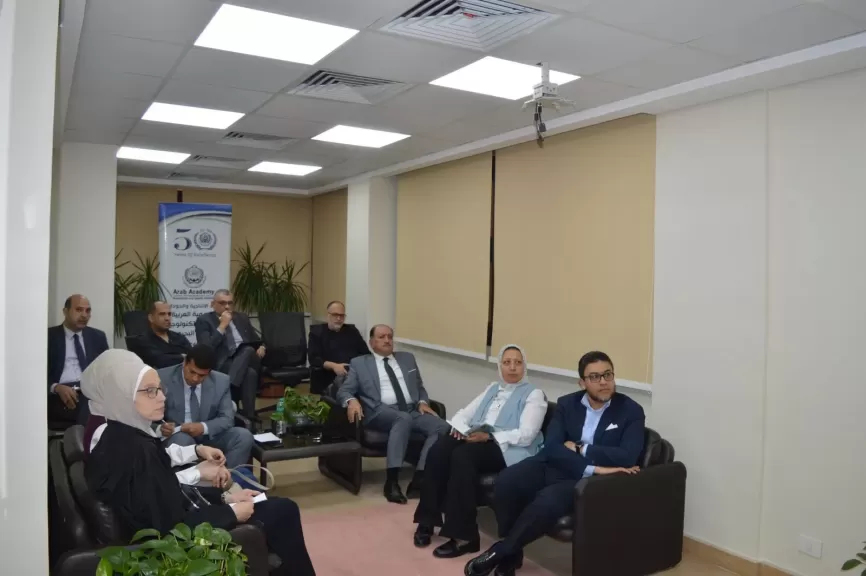 الأكاديمية العربية للعلوم والتكنولوجيا  تنظم أول ندوة  طلابية بالتعاون مع جامعة ويلكس الأمريكية ضمن برنامج التبادل الافتراضي الدولي