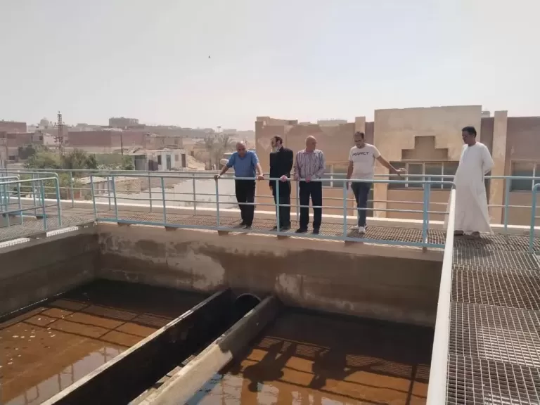 رئيس شركة  مياه البحر الأحمر  يتفقد فرع الكريمات ويؤكد على تأمين وصول المياه للمواطنين