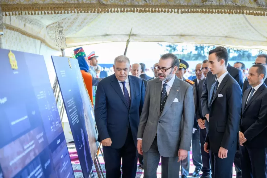 ملك المغرب يعطي انطلاقة إحداث منصة المخزون والاحتياطات الأولية للصمود في مواجهة الكوارث