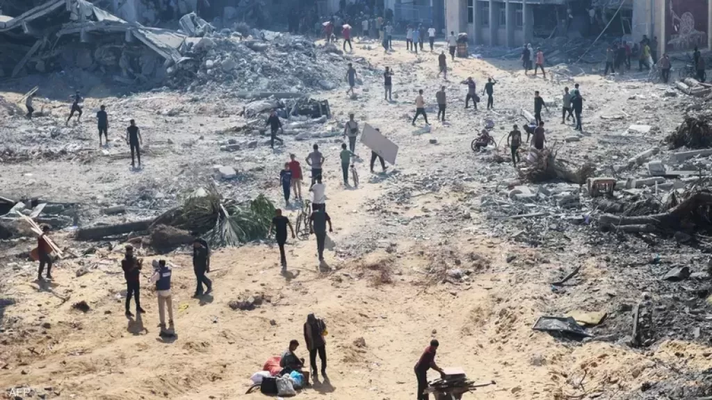 الصليب الأحمر : يحذر من انهيار منظومة العمل الإنساني في قطاع غزة