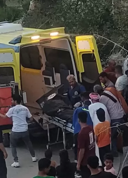 ننشر الصور الأولي لجثة الزوج ضحية زوجته بالعبور
