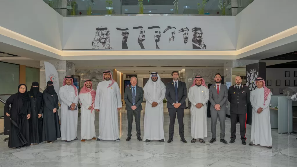 اللجنة الدائمة للقانون الدولي الإنساني تستضيف وفد المعهد الدولي للقانون الإنساني بسان ريمو في اجتماع مشترك بالرياض