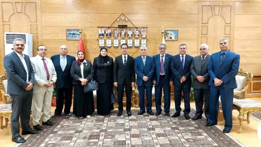 رئيس جامعة بنها يستقبل فرق الإعتماد البرامجي من الهيئة القومية لضمان جودة التعليم لاعتماد برامج كليتي الزراعة والهندسة ببنها
