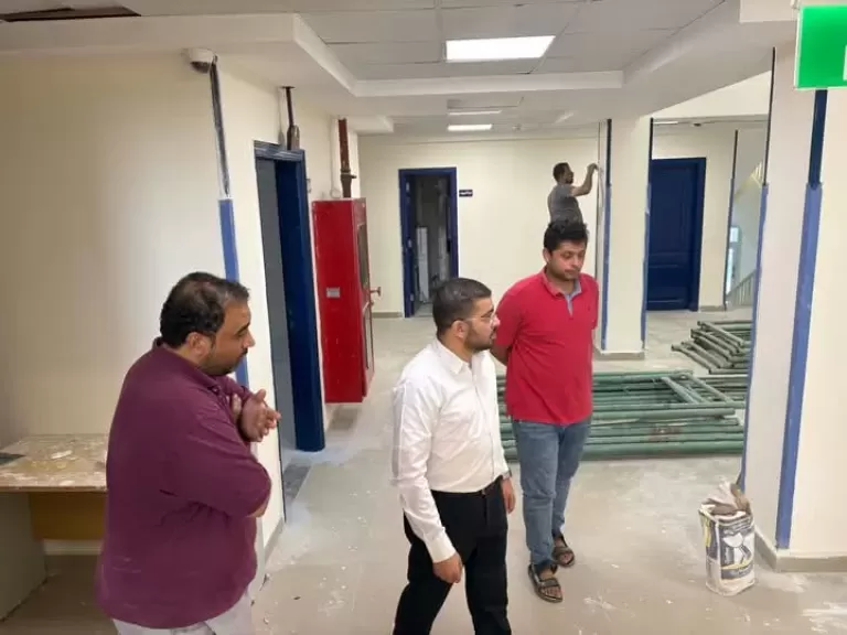 ”نائب مدير فرع  الهيئة العامة للرعاية الصحية يتفقد طب أسرة الزهراء