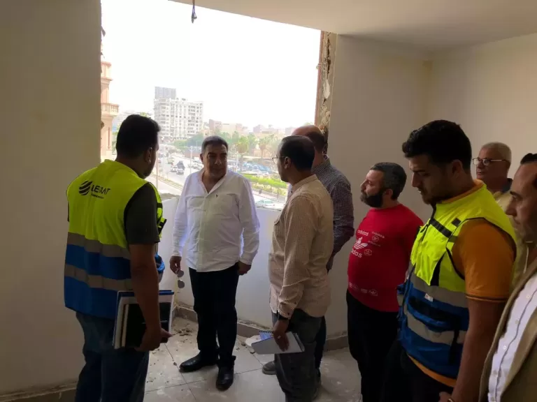 محافظ الدقهلية يتابع انتهاء أعمال المرحلة الأولى من تطوير استاد المنصورة