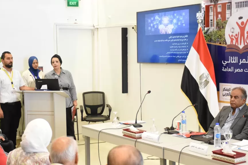 التحول الرقمي وتعزيز الإبداع.. رانيا شرعان تستعرض تجربة مكتبة مصر العامة في دعم مهارات المستفيدين