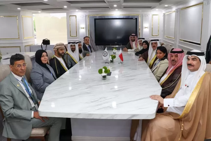 اليماحي يبحث مع رئيس مجلس النواب البحريني سبل تعزيز التعاون المشترك لمواجهة التحديات الراهنة