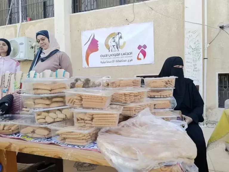 المجلس القومي للمرأة بالإسماعيلية ينظم معرضًا للحرف اليدوية بمناسبة الأسبوع البيئي
