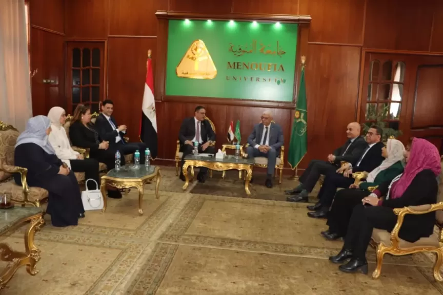 جامعة المنوفية تطلق مبارد بداية لجودة التعليم 2025 لتفعيل وبناء وعي الطالب الجامعي