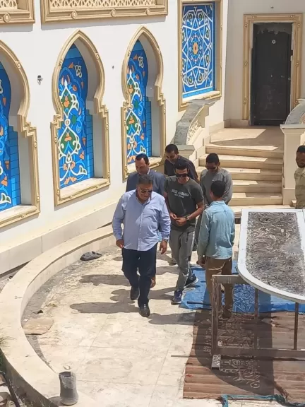 محافظ الدقهلية يتفقد الأعمال الجارية بمشروع تطوير ضريح الإمام الشعراوي