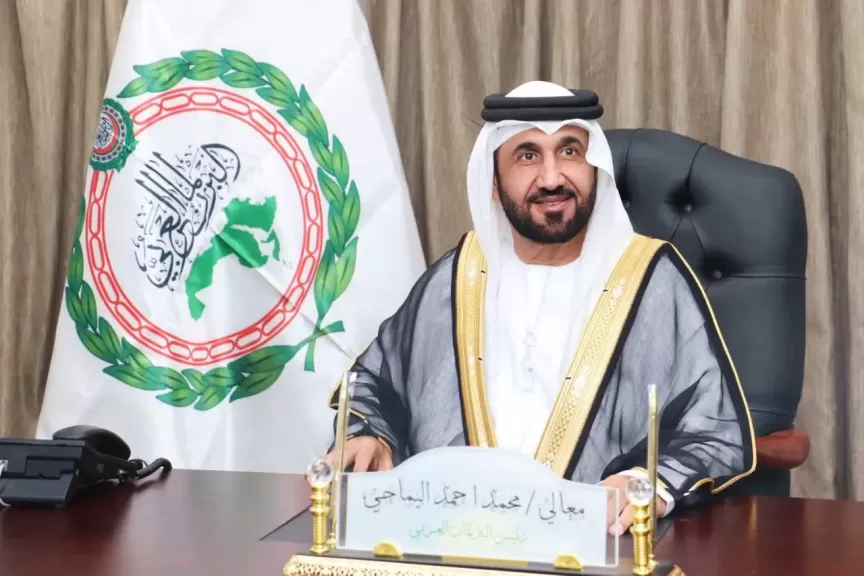 *اليماحي” يتوجه إلى العراق للمشاركة في القمة العربية ويؤكد: نعول عليها في توحيد الصف العربي في التصدي للتحديات الراهنة