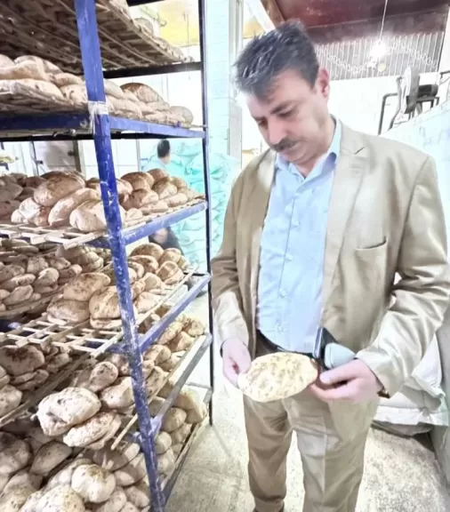تموين المنوفية: حملات مكبرة على المخابز البلدية بشنوان وتحرير 12 محضرًا متنوعًا
