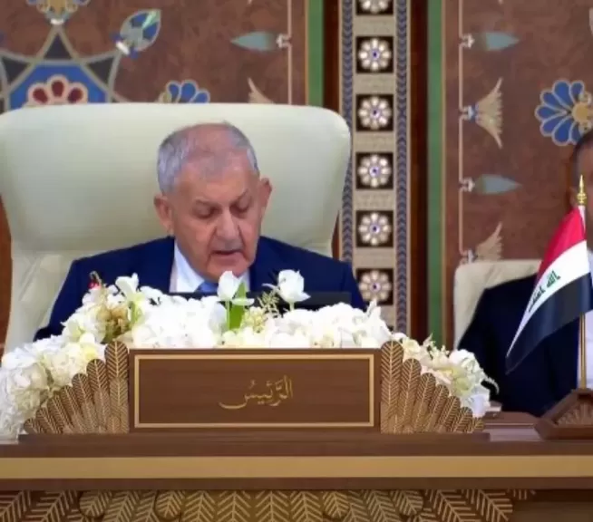 امام القمة العربية : الرئيس العراقي يؤكد رفض بلاده لتهجير الفلسطينيين ..والسوداني يعلن تبرع بغداد ب٤٠  مليون دولار لاعادة اعمار غزة ولبنان