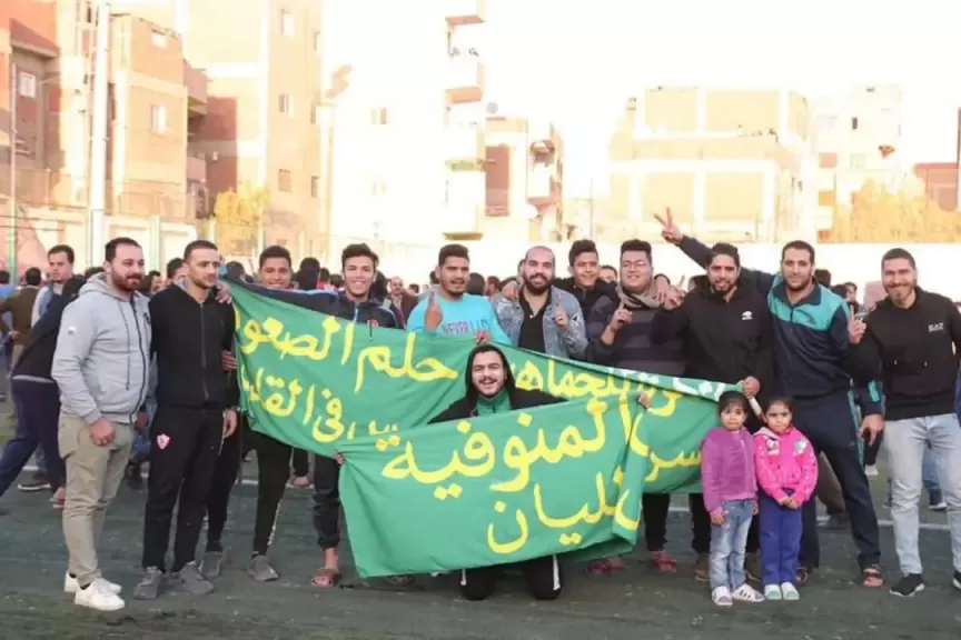 بالصور والفيديو.. فرحة كبيرة بصعود فريق سرس الليان إلى دوري الممتاز ب