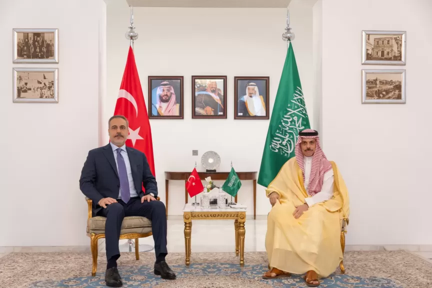 وزير الخارجية السعودي يستقبل نظيره التركي