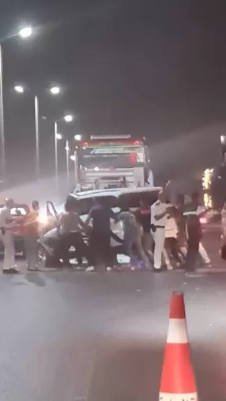 إصابة شخصان في حادث تصادم على طريق مصر – إسكندرية الزراعي بطوخ