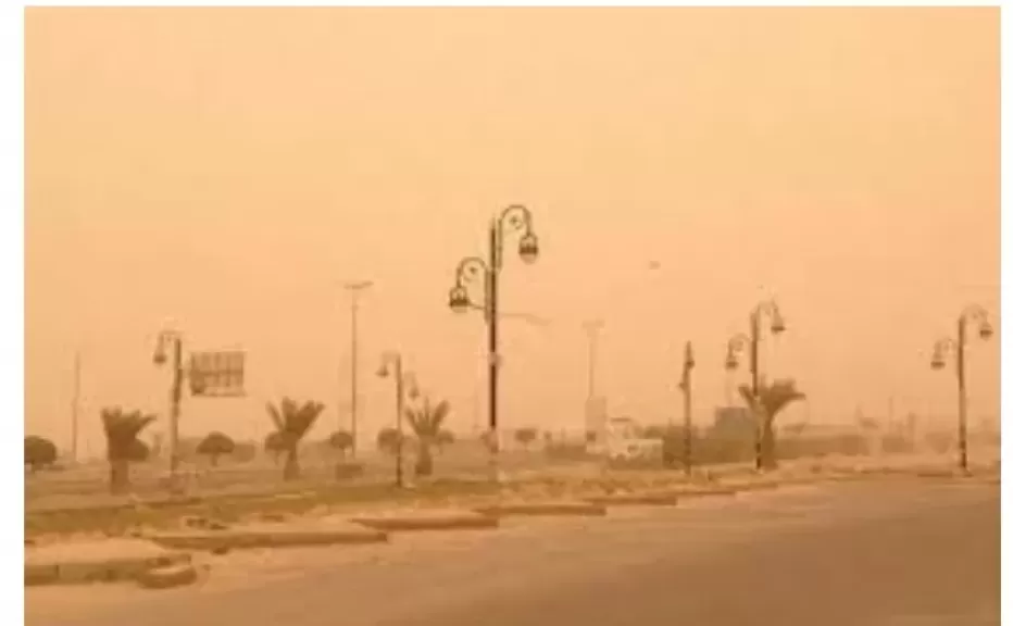 الأرصاد: طقس حار نهارا ونشاط رياح مثيرة للرمال والأتربة