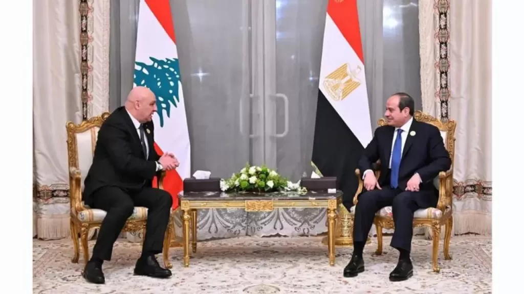إشادة حزبية بزيارة الرئيس اللبناني للقاهرة: تعزز الشراكة الاستراتيجية وتجسد عمق العلاقات التاريخية بين البلدين